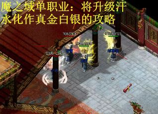 魔之域单职业：将升级汗水化作真金白银的攻略