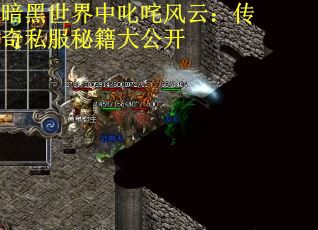 暗黑世界中叱咤风云：传奇私服秘籍大公开