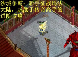 沙城争霸：新手征战玛法大陆，求助于传奇高手的进阶攻略