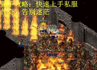 新手攻略：快速上手私服传奇，告别迷茫