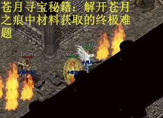 苍月寻宝秘籍：解开苍月之痕中材料获取的终极难题