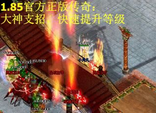 1.85官方正版传奇：大神支招，快速提升等级