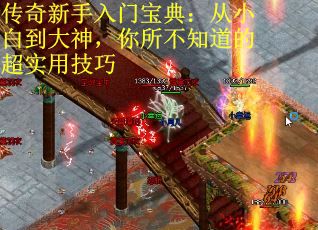 传奇新手入门宝典：从小白到大神，你所不知道的超实用技巧